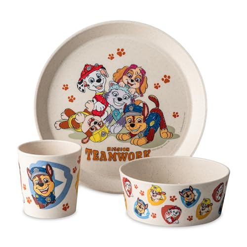 Koziol Vaisselle pour enfant Paw Patrol Grow 3 pièces Sable