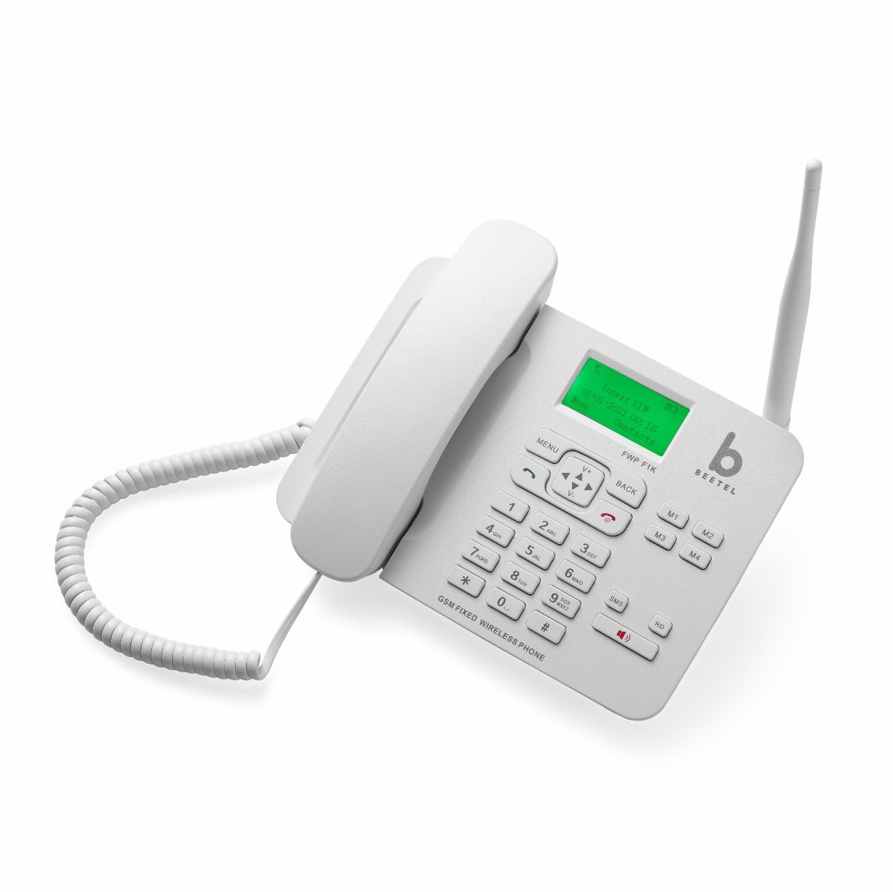 Beetel F1K is Quad Band 2G GSM Phone, with 2-Way Speakers,LCD Display,Supports Hotline Function,Stores Upto 500 Contacts,Speed Dial,Alarm,Basic Calculator,4 Direct Memory Keys,Auto Lock Keypad(White)-picture-33