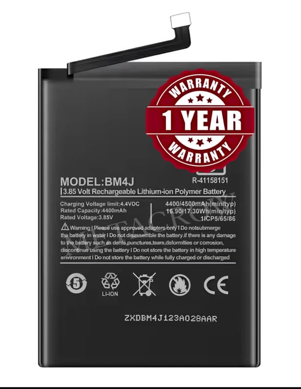 Image of Original BM4J Battery Compatible for Xiaomi Redmi Note 8 Pro - (4500mAh) - 1 Year Warranty BC45