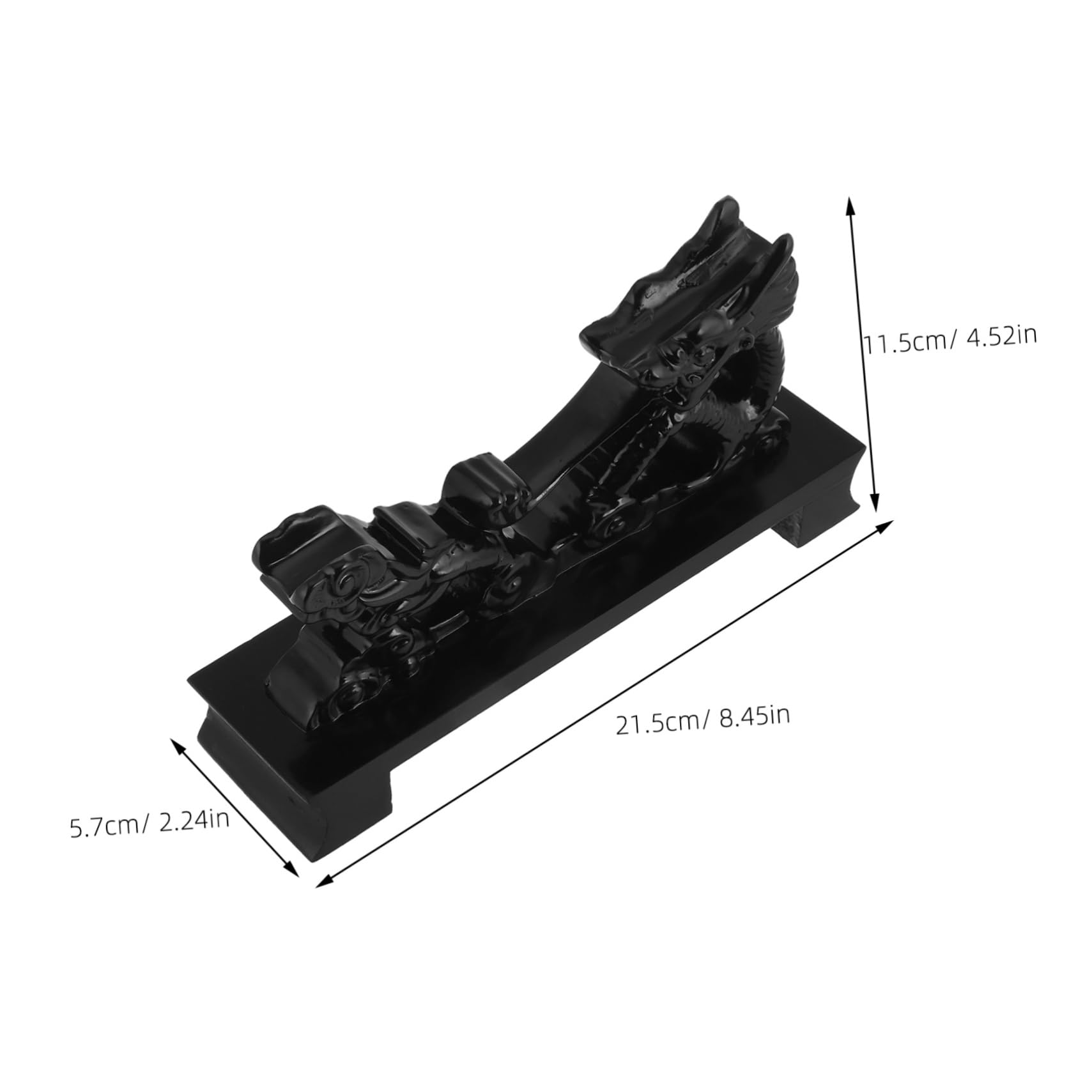Abaodam Sword Stand Sword Display Stand Dragon Shaped Sword Base Desktop Sword Rack Dragon Shaped Sword Rack Sword Holder Display Stand Dragon Display Holder Resin Black