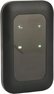 2100mAh Stand by 72 Hours Durable Mobile WiFi Hotspot, 3G 4G LTE WiFi Router Support 10 Users Connection for Business Outdoor Travelers Multifunctional Card Inserted WiFi Hotspot