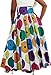 SHENBOLEN Women African Print Maxi Skirt Ankara High Waist Skirt Ethnic Long Skirt (Large,B)