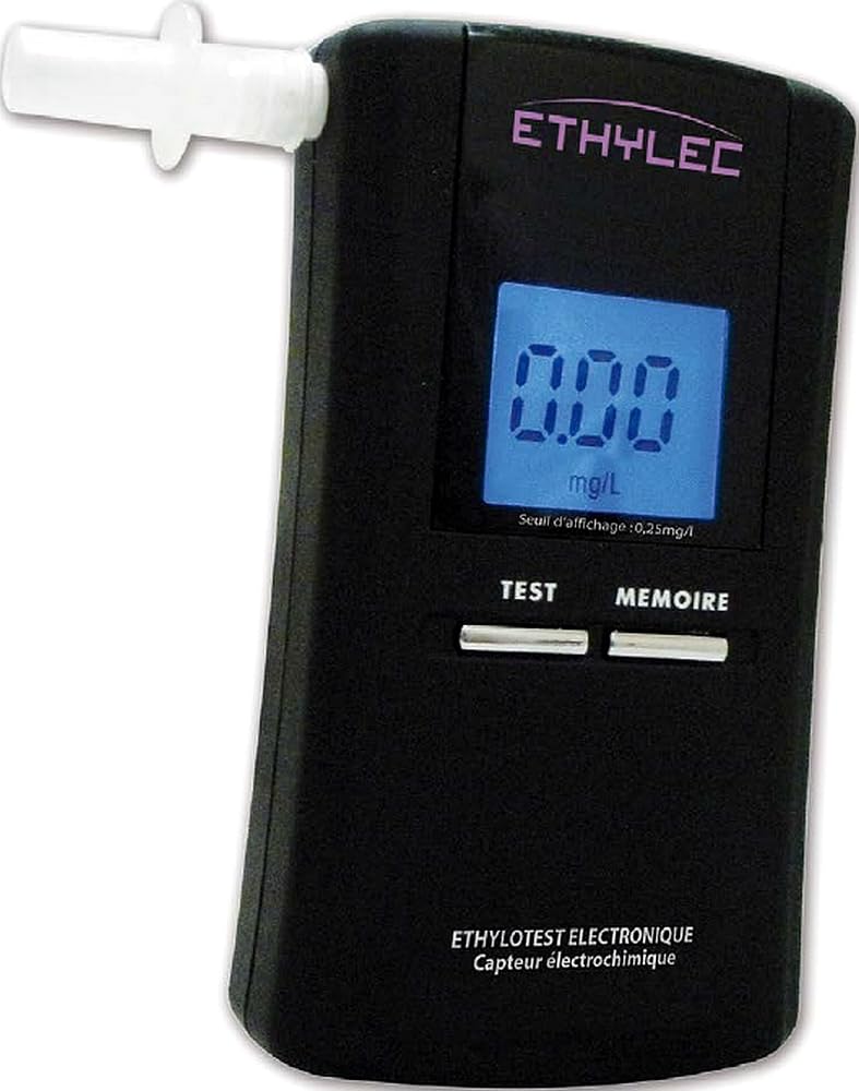 ETHYLEC Ethylotest Electronique Grande Fiabilité NFX 20-704