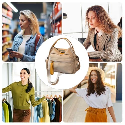 Bolso tote grande para mujer y adolescentes con correas intercambiables 4
