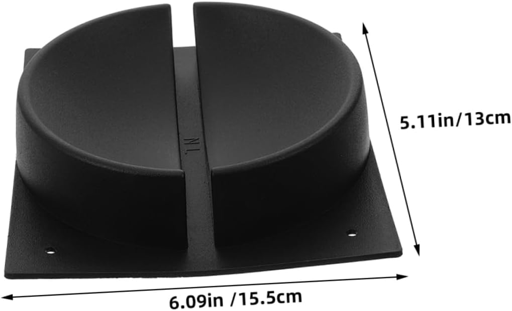 BESPORTBLE 2pcs Plastic Bowling Ball Stand Display Base for Sports Equipment Gym Ball Organizer Sturdy Holder for Bowling for Alleys and Home Use