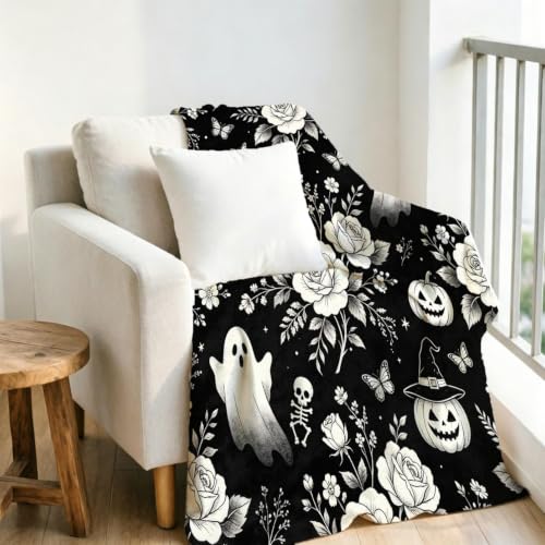 50 X 59 Inch Halloween Doodle Coloring Blanket for Adults Art Projects，C - image 6