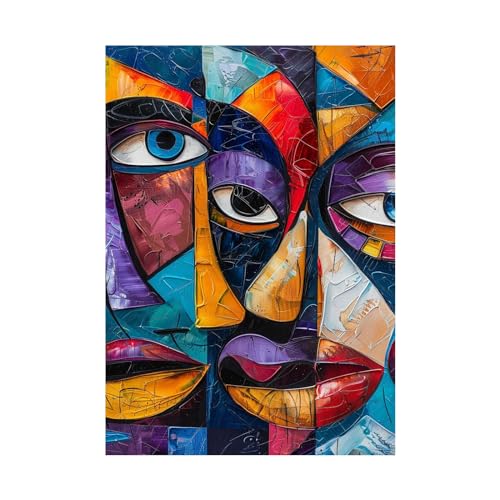 Arte impresion abstracta para renovar paredes de casa lienzo moderno de 60x80cm
