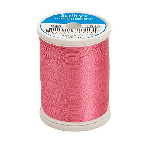Hilo Rayon Sulky 850 yd Rosebud 2-Ply 40wt miniatura 1