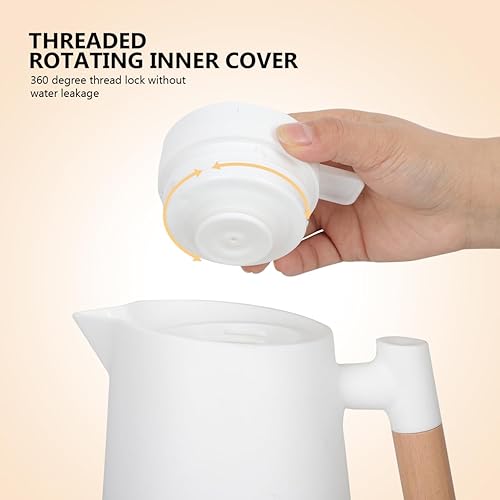 Miniatura 6 de Café térmico de 35 onzas para mantener el calor jarra de doble pared aislada al vacío botella de retención de calor para té agua café dispensador de