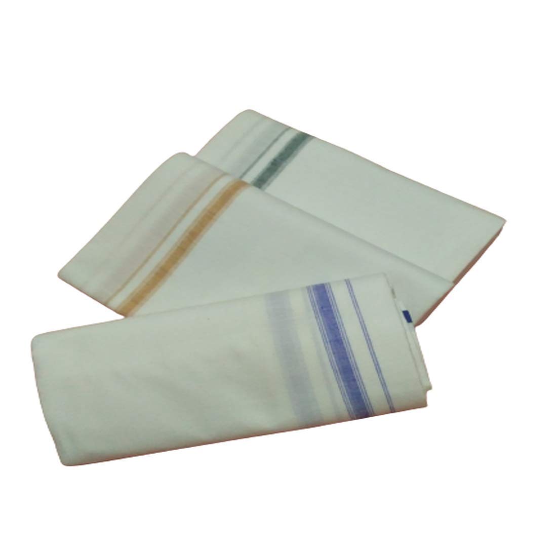 COTTON Men's Cotton Dhoti (Multicolour, 1.30 x 2.00 m) -Combo Pack of 3_-DA77-image-44