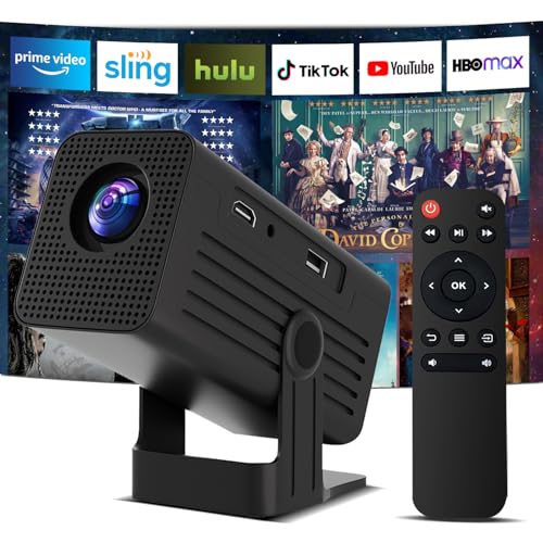 Mini Projector, Portable Projector 4K Support - image 1