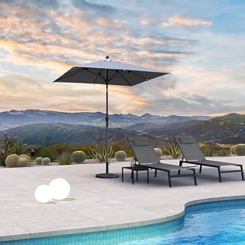 PURPLE LEAF 6.5' Patio Umbrella Cover