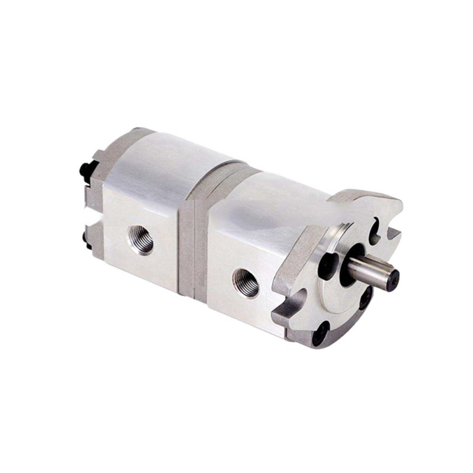 UWUKCJOKQ Hydraulic Gear Pump HGP-11A Four-hole Installation Double Oil High Pressure(HGP-11A-F0.8-0.8R)