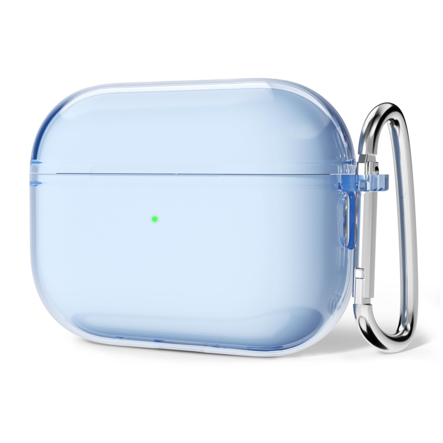 Svanove for Airpods 4 Case Clear Hard Plastic, Transparent Simple Cute Airpods 4th Generation Case with Keychain, Girly Y2k Aesthetic Trendy Airpods Cover Accessories for Women Girl, Pink — view 26