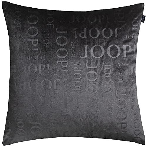 Joop! Kissenhüllen Match anthrazit - 012 45x45 cm