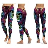Maximale Bewegungsfreiheit und Interlock-Nähte, um das Reiben und Scheuern zu minimieren, machen diese Leggings für Frauen zur perfekten Yoga-Hose zum Trainieren oder Ausgehen.