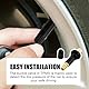 8 Stück Ventil für Schrader Sensor, Gummiventil Ersatz für TPMS, Reifendrucksensor für Reifendruckkontrollsystem, Tpms Ventil Reifen Sensor für Auto