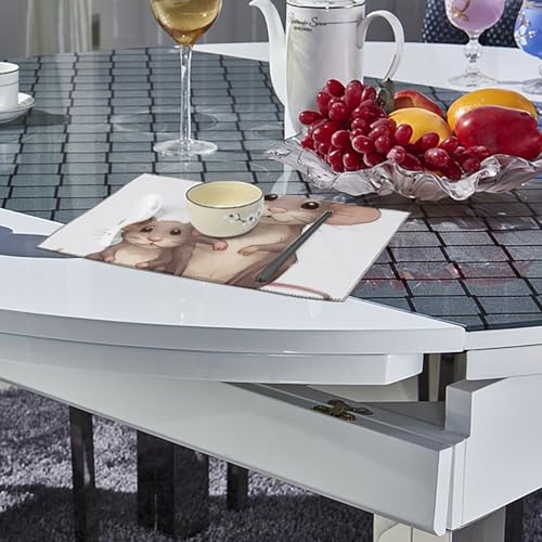 Sets de table de cuisine lavables pour une salle à manger propre - 5