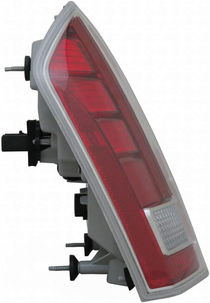 CarLights360 For Chrysler 300 Tail Light 2013 2014 Driver Side Chrome DOT Certified For CH2818134 | 68154603AC