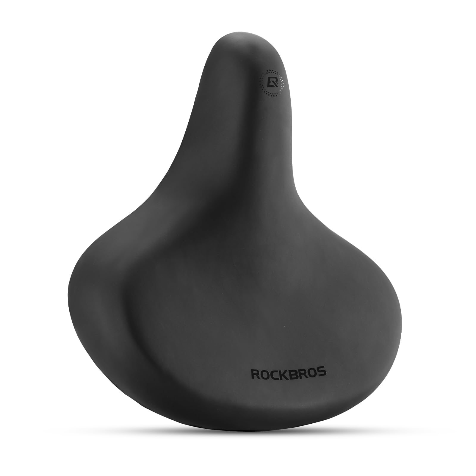 ROCKBROS Selle de Vélo Ergonomique Large et Confortable, Siège de Vélo de Route MTB pour Homme et Femme, Absorbant Les Chocs et Coussin Imperméable, 27x25cm