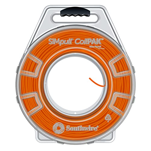 Câble THHN SIMpull 12/2 STR Cu Southwire orange gris pour gaine électrique