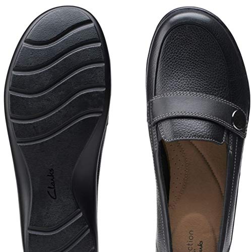Clarks Women's Cora Daisy Loafer, Black Tumb, 10 M US by Clarks - Image 5