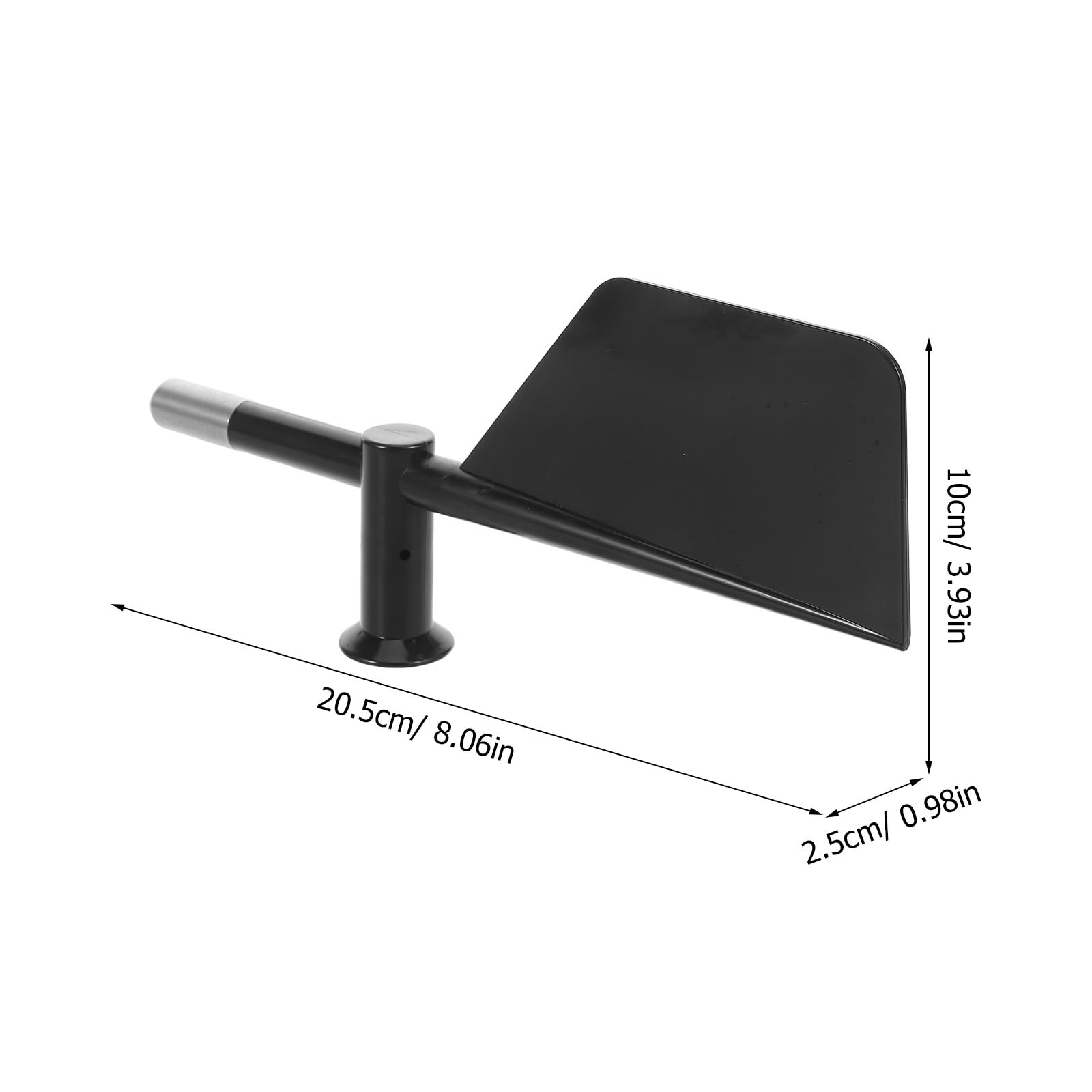 Accesorio de Aleta para Sensor de Viento Exterior de Plástico Negro | Alta Precisión y Estabilidad Mejorada, Compatible Anemómetro y Medidor Exterior