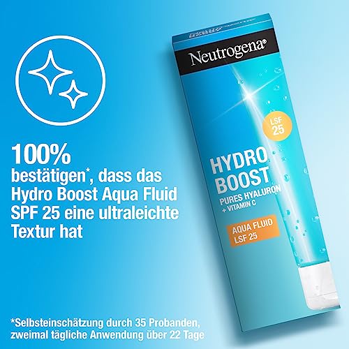 Neutrogena Hydro Boost Aqua Fluid Gesichtscreme mit LSF 25, 50 ml – Ansicht 4