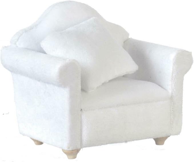 Melody Jane Dollhouse Buddha Statue - 1:12 Scale Silver Miniature Living Room Decor