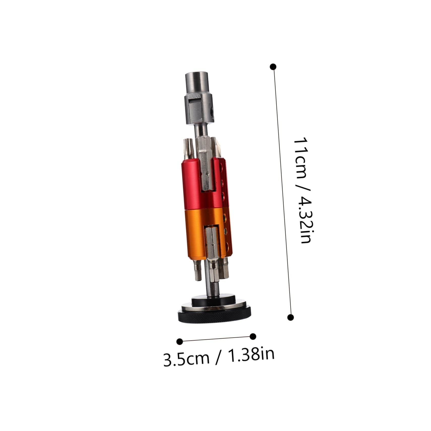 VANZACK 2 Uds Herramientas para Destornillador para Bicicleta De Montaña Herramienta De Reparación para Remache De Cadena Herramienta De Reparación Invisible Llave T25 Destornillador