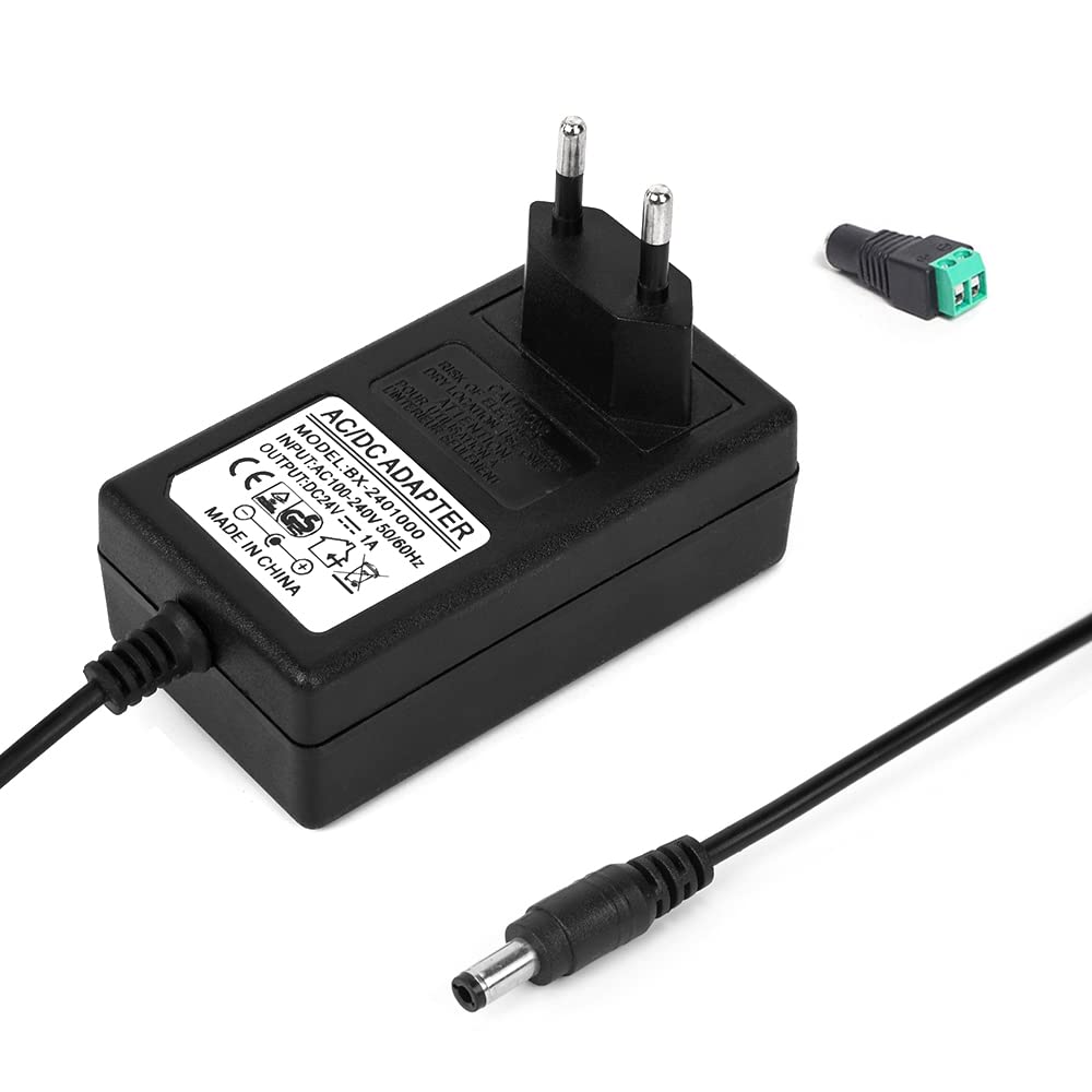 Alimentatore 24V Con Spina EU - Adattatore Per Diffusori Aromi, LED, Router E Dispositivi Elettronici - Foto 12