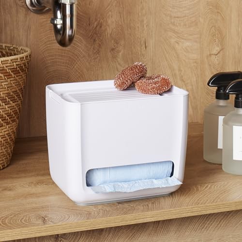 Dispensador de bolsas de basura YouCopia SinkSuite con bandeja extraíble