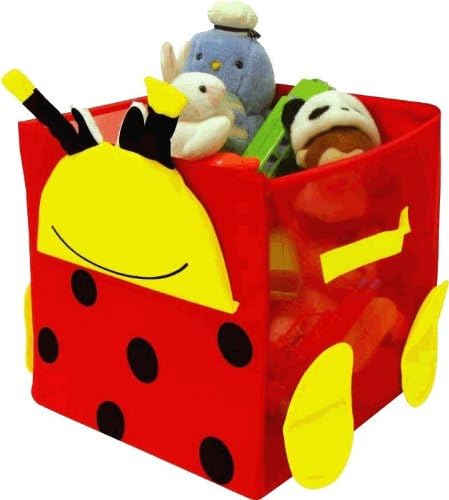 Kid Style Critter Cube, Lady Bug, 12" x 12" x 12"