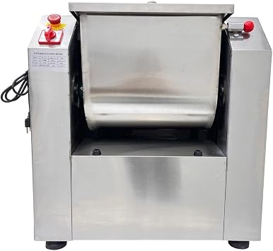 Dough Mixer Electric Food Mixer Commercial Dough Blender Machine Stainless Steel Dough Mixing Machine With Kneading Capacity of 33.1 lbs Flour Mixing Machine 110V