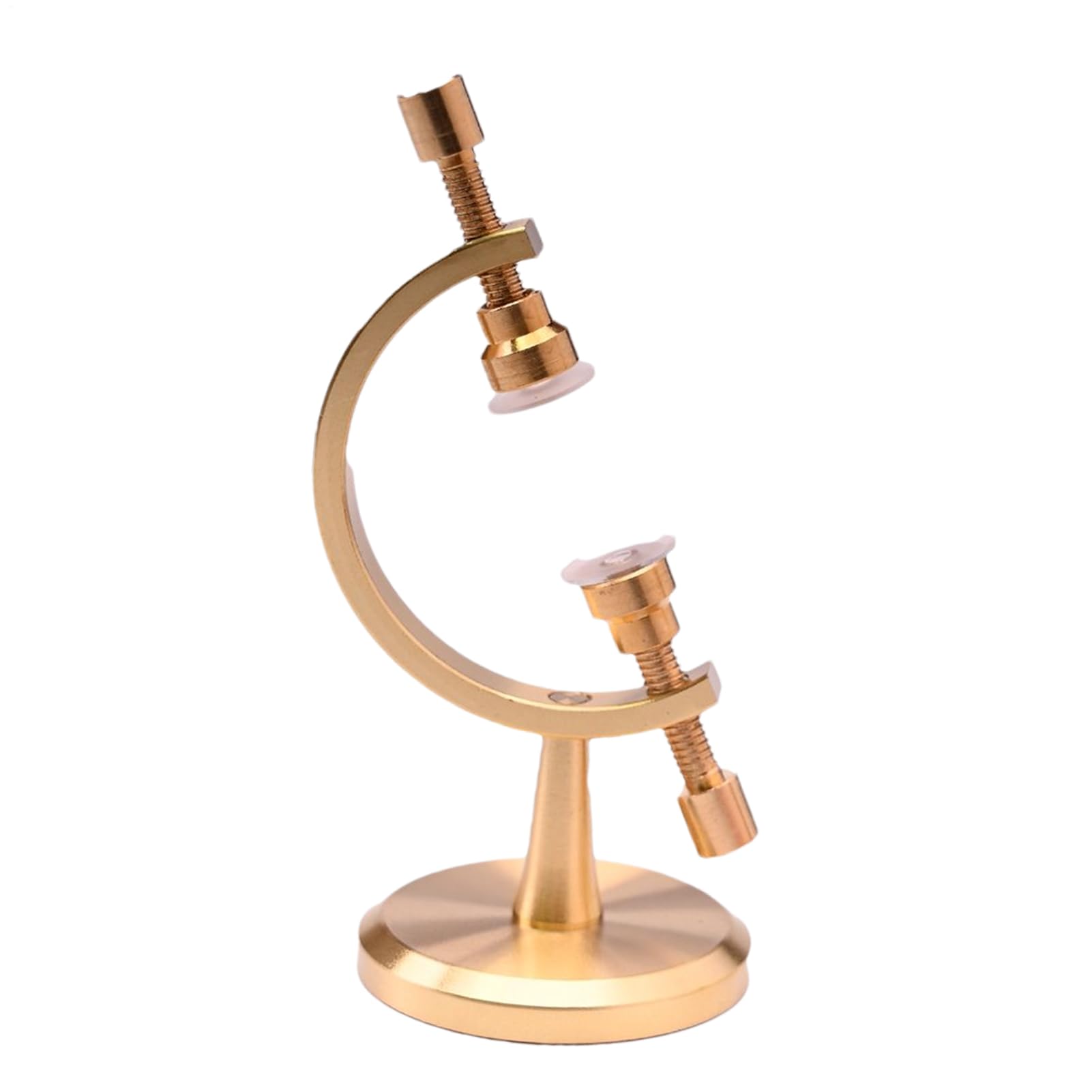 Supporti per Cristalli da Esposizione - Base Regolabile per Minerali,Con Clip Imbottita Di - Per Campioni Gemme Fossili Oggetti Da Collezione Arte Artigianato Libreria Tavolo