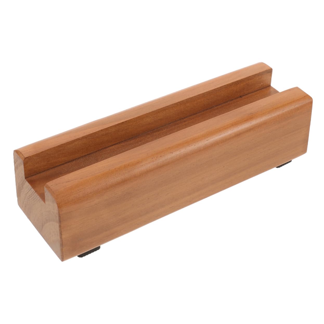 Support de miroir démontable en bois massif avec base de sécurité stable