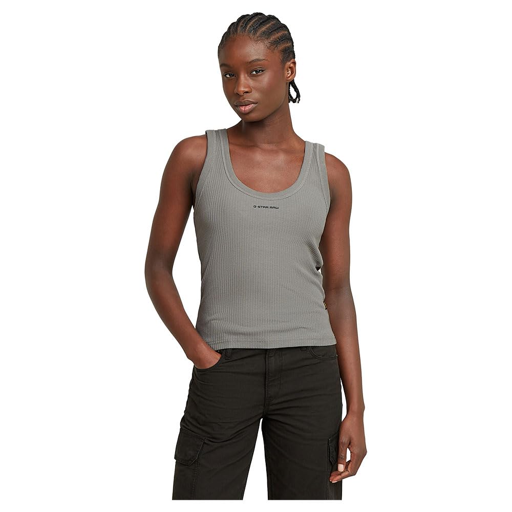G-Star Damen Slim Rib Tank Top