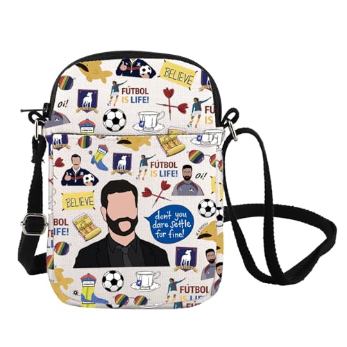 Ted TV Show Inspired Gift Don't You Dare Settle for Fine Roy Kent Crossbody Bag Roy Kent Quote Shoulder Bag Soccer Gift