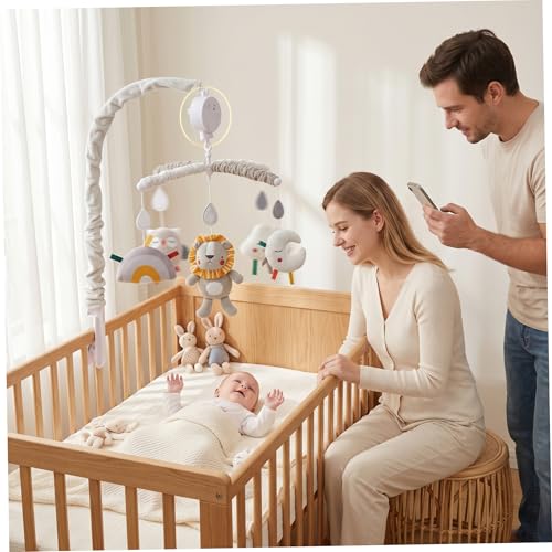 Jouet de lit bébé suspendu avec son, cadeau de naissance idéal