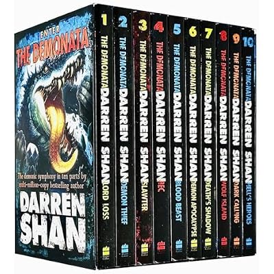 Darren Shan Demonata 10 Books Collection Set Pack
