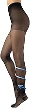 CALZITALY Sleep Tights, Panty Compression Strong Factor 10 mm/Hg | 70 DEN | Black, Natural, Blue | S, M, L, XL | Calcetería Italiana