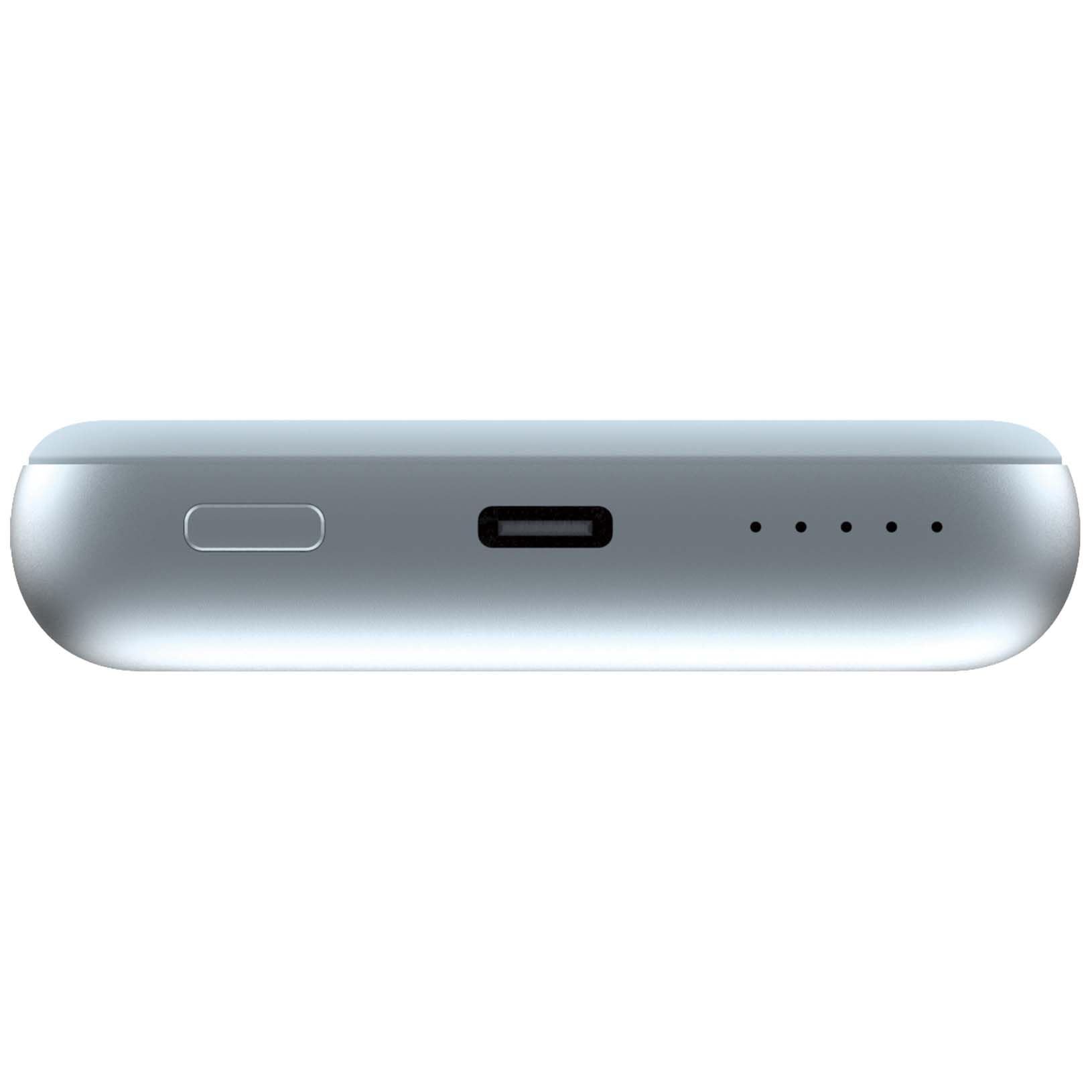 Verbatim Magnetic Power Bank 10000mAh Wireless Charger 15W 20W PD tramite USB-C, Power Bank Piccola e Magnetica per iPhone 15, 14, 13, 12, Pro, Max, iPad, Blu