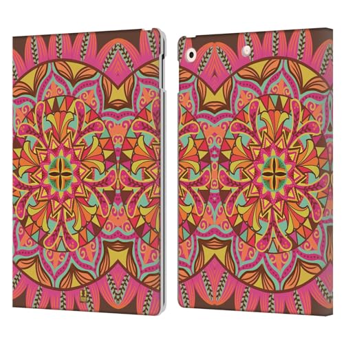 Étui portefeuille iPad 10.2 en cuir Amour De Paradis Mandala par Head Case Designs