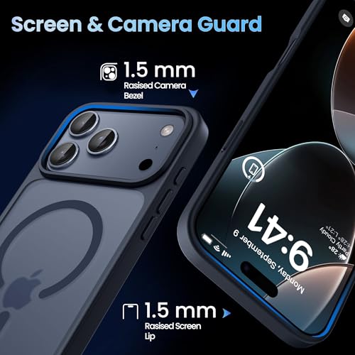 Image of CACOE Magnetic Case for iPhone 17 Pro Max 6.9 inch, Matte Black