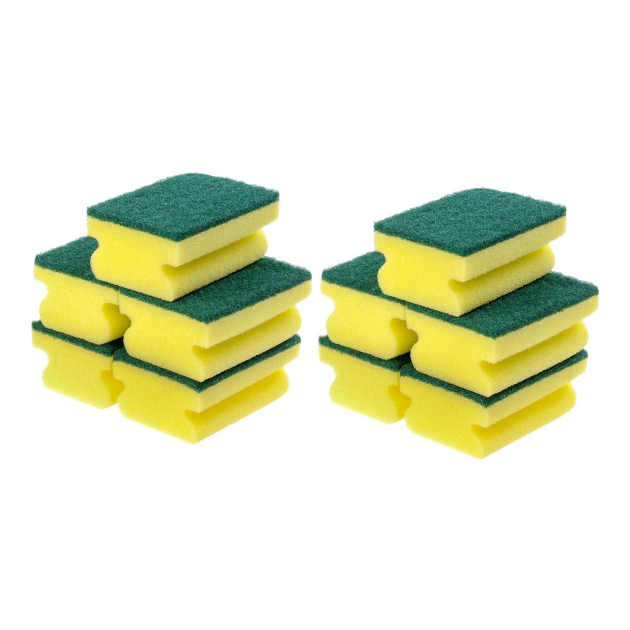 50piezas Esponjas De Limpieza Multifuncionales Antideslizantes para Fregar Utensilios De Cocina Vajilla y Fregaderos Reutilizables y Eficaces La Eliminación De Grasas