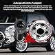 Radschrauben Radmutter Schlüssel 36136776076, Radmuttern, Radbolzen M14 x 1,25 Radsicherungsschrauben Kompatibel mit BMW MINI Modell
