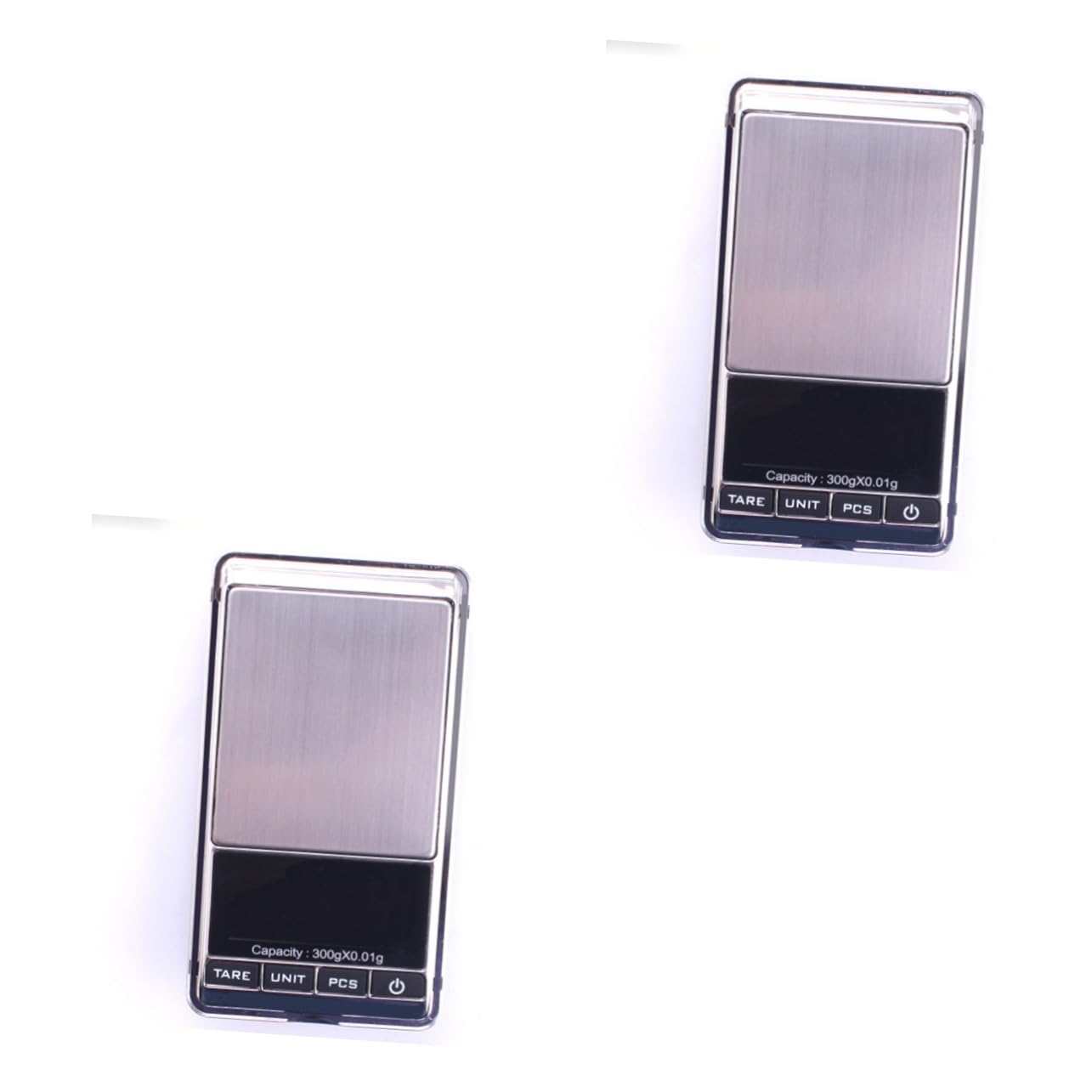 MAGICLULU 2stücke Mini Taschenwaage Elektronische Schmuckwaage Mit Genauigkeit Kompakt Und Tragbar Für Versand Und Schmuckmessung Lcd Display Mit Hintergrundbeleuchtung