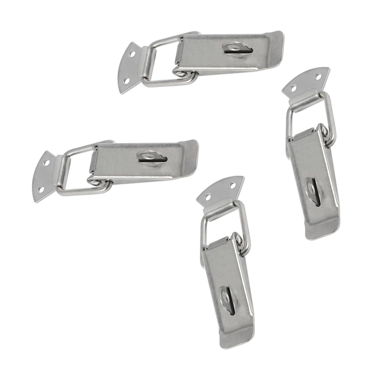 Holibanna Log Stainless Steel Spring Buckle Easy to Install for Home Rv 304 Steel