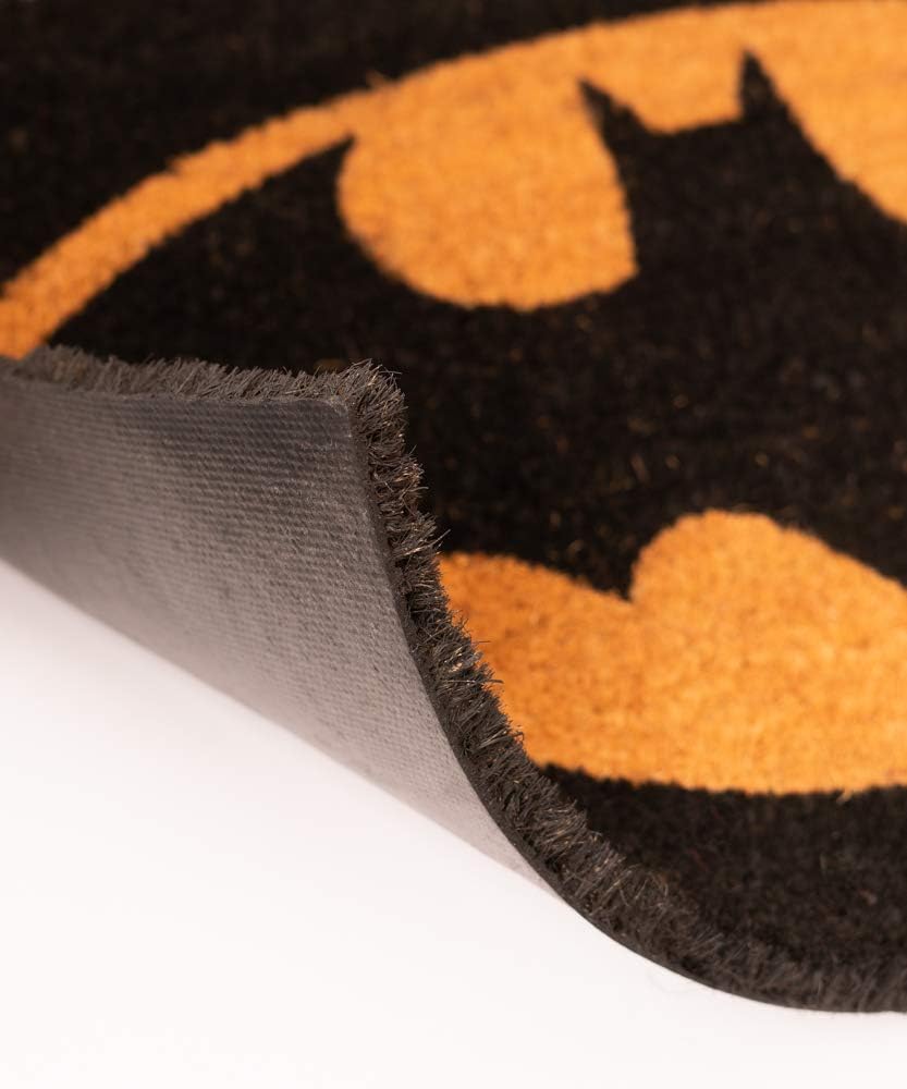 Grupo Erik Door Mat - Batman Merchandise | 15.7 x 23.6 inches - 40 x 60 cm Coco Coir, Coconut Coir, Indoor & Outdoor Door Mat | DC Comics Batman Gifts for Men