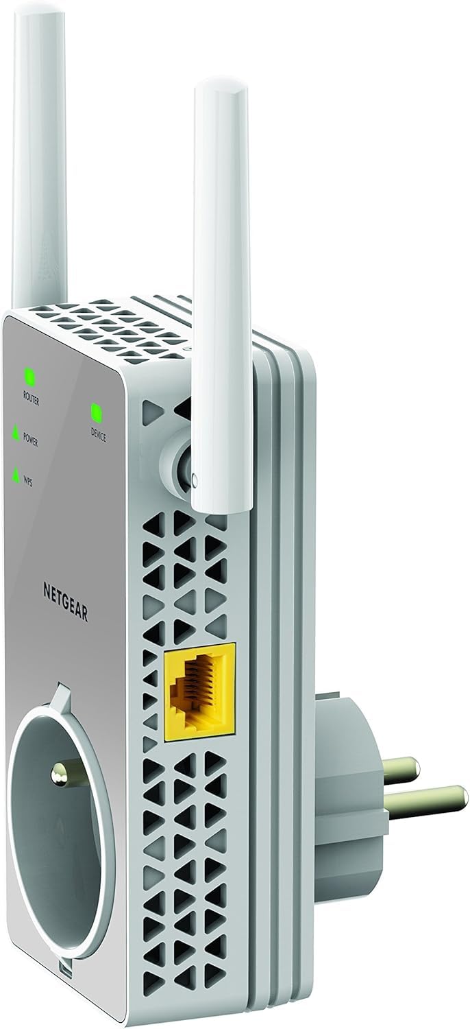 Netgear EX3800 repeter Wi-Fi AC750 Gniazdo wysuwane
